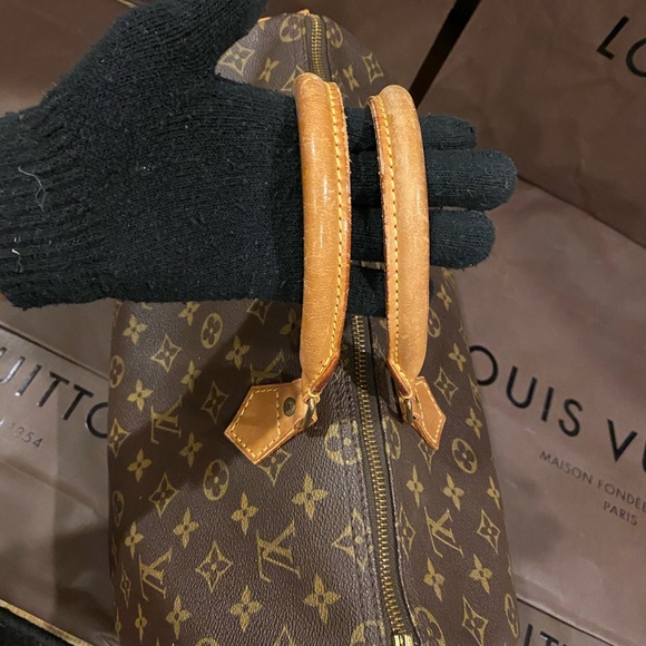 Auth LV speedy 35 monogram - Picture 3 of 8